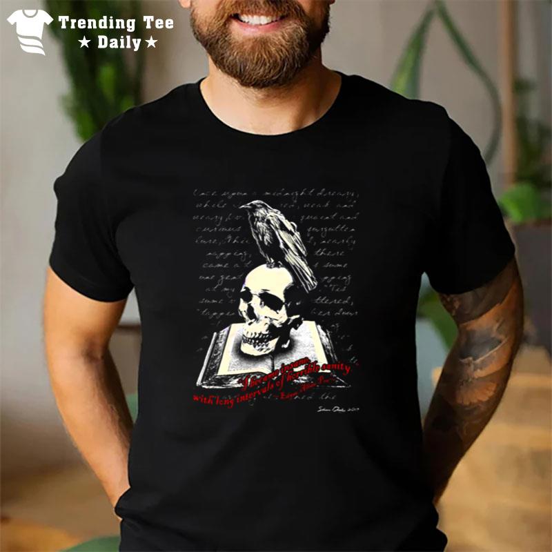 Midnight Dreary Edgar Allan Poe T-Shirt