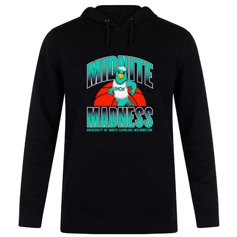 Midn'te Madness University Of North Carolina WI'min'ton Hoodie