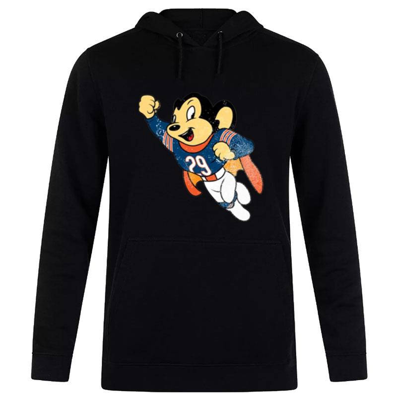 Mighty Mouse Tri Blend Chicago Football Hoodie