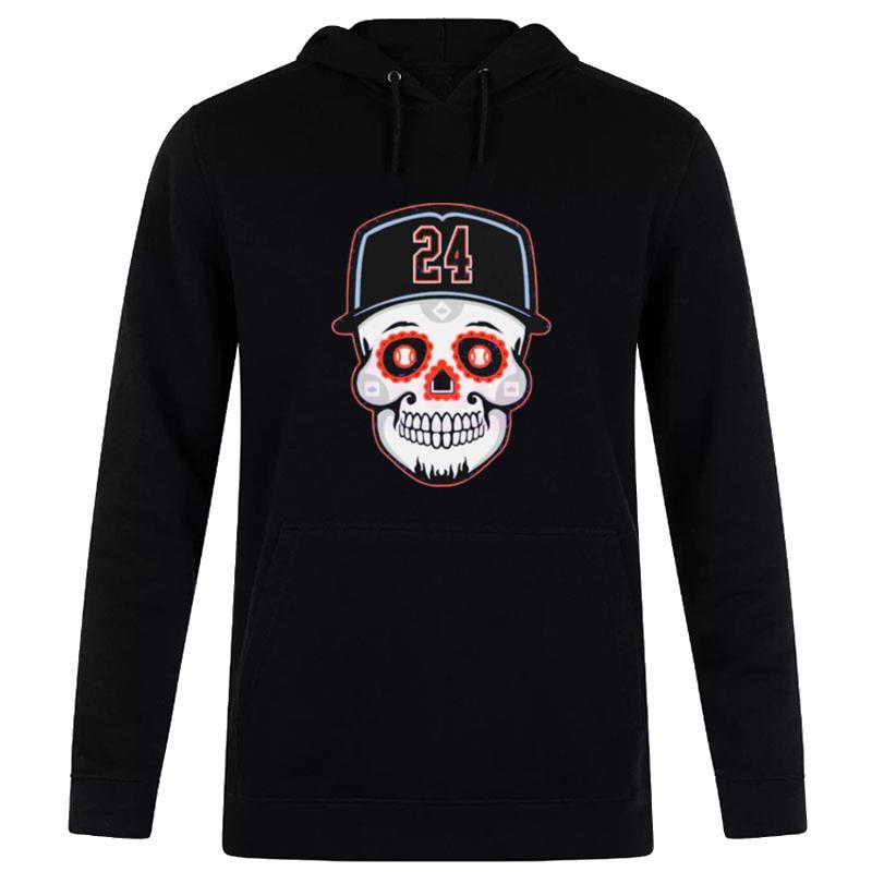 Miguel Cabrera 24 Sugar Skull Detroi Hoodie