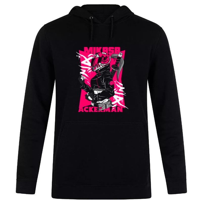 Mikasa Ackerman Bleach Swordswomanfighter Hoodie