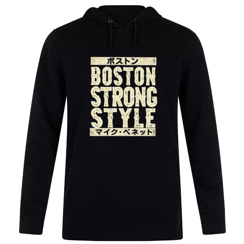 Mike Benn'tt Boston Strong Style Unisex Hoodie