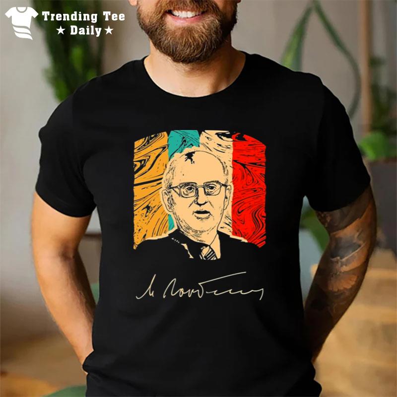 Mikhail Gorbachev Historical Figure Retro T-Shirt