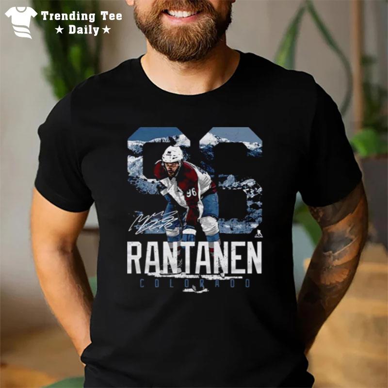 Mikko Rantanen Colorado Avalanche Landmark Sign'ture T-Shirt