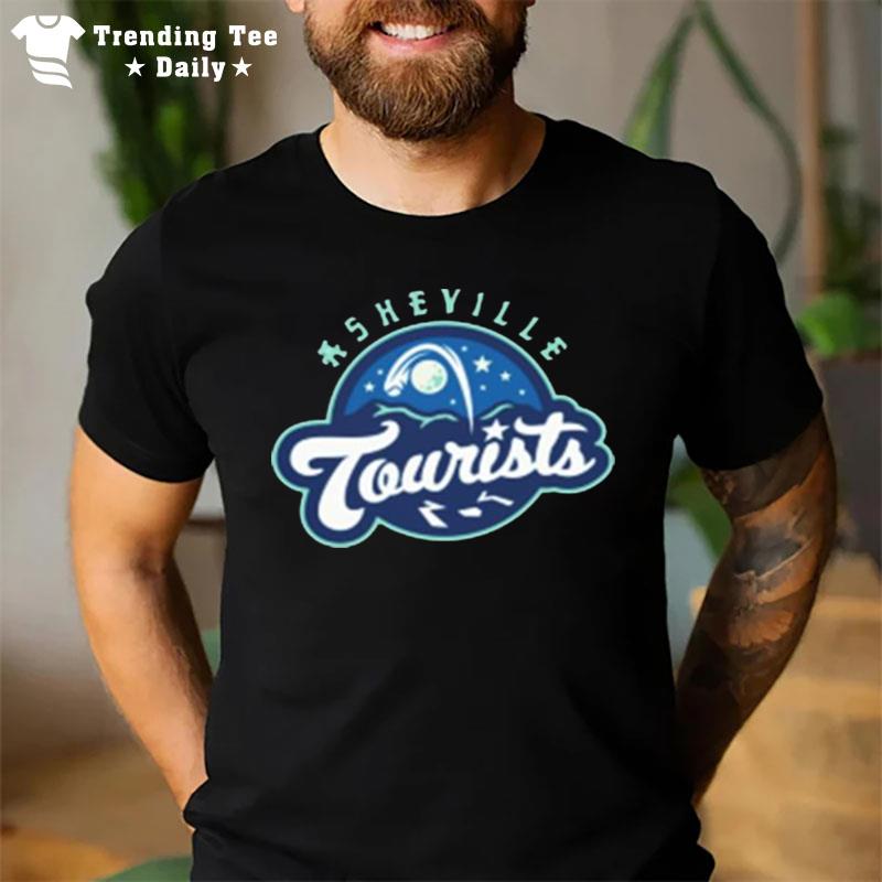 Milb Asheville Tourists Logo T-Shirt