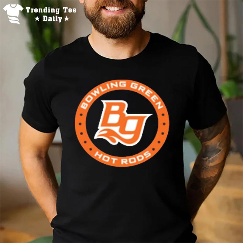 Milb Bowling Green Hot Rods Logo T-Shirt