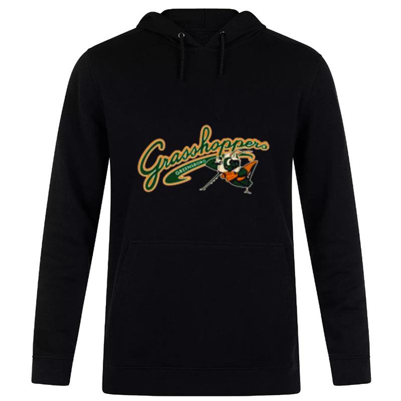 Milb Greensboro Grasshoppers Logo 2022 Hoodie