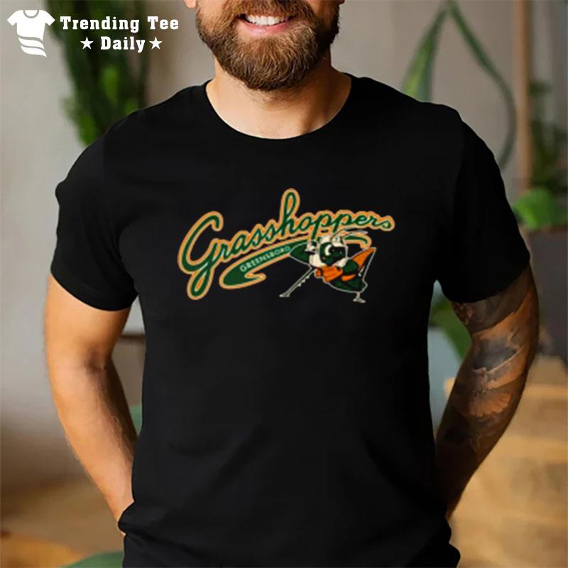 Milb Greensboro Grasshoppers Logo 2022 T-Shirt