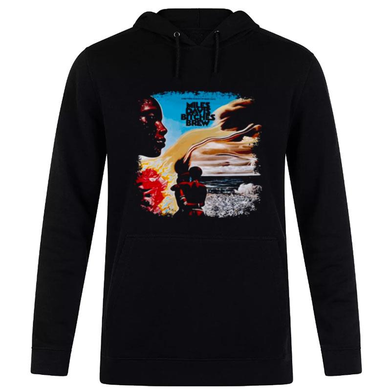 Miles Davis Bitches Brew Album Cover Art Jazz Music Hoodie