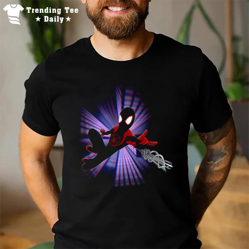 Miles Morales Spider Verse Graphic T-Shirt