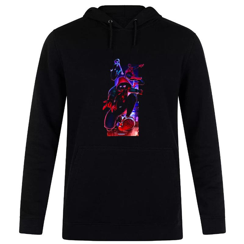 Miles Peter And Gwen Graphic Hoodie