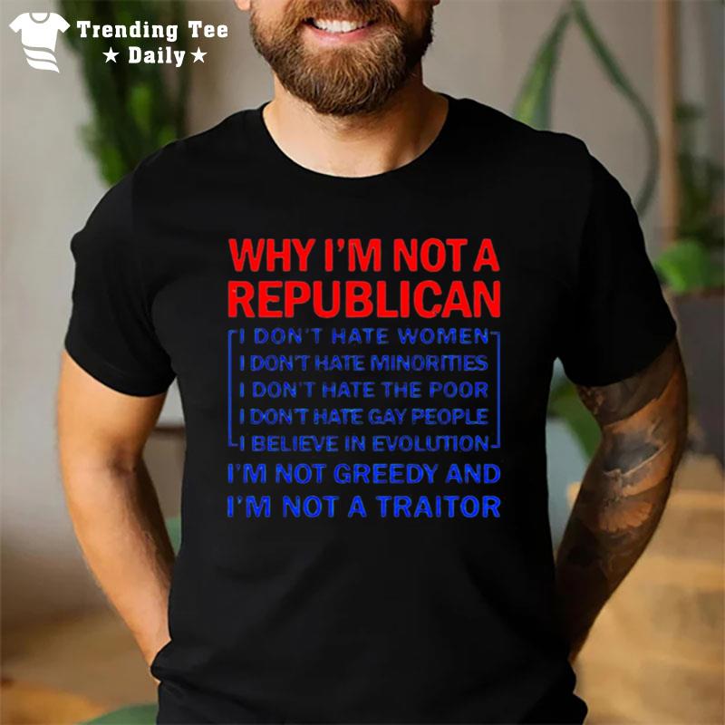 Miley Cyrus Why I'm n't A Republican T-Shirt