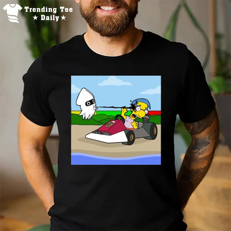 Milhouse Van Houten Super Mario Game T-Shirt