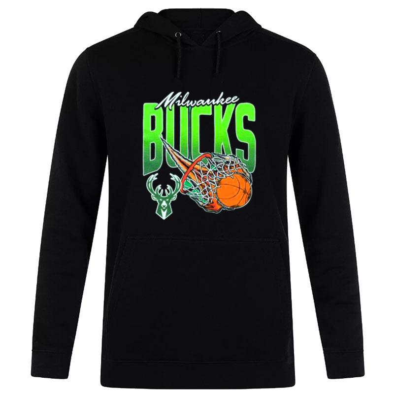 Milwaukee Bucks On Fire Nba Hoodie