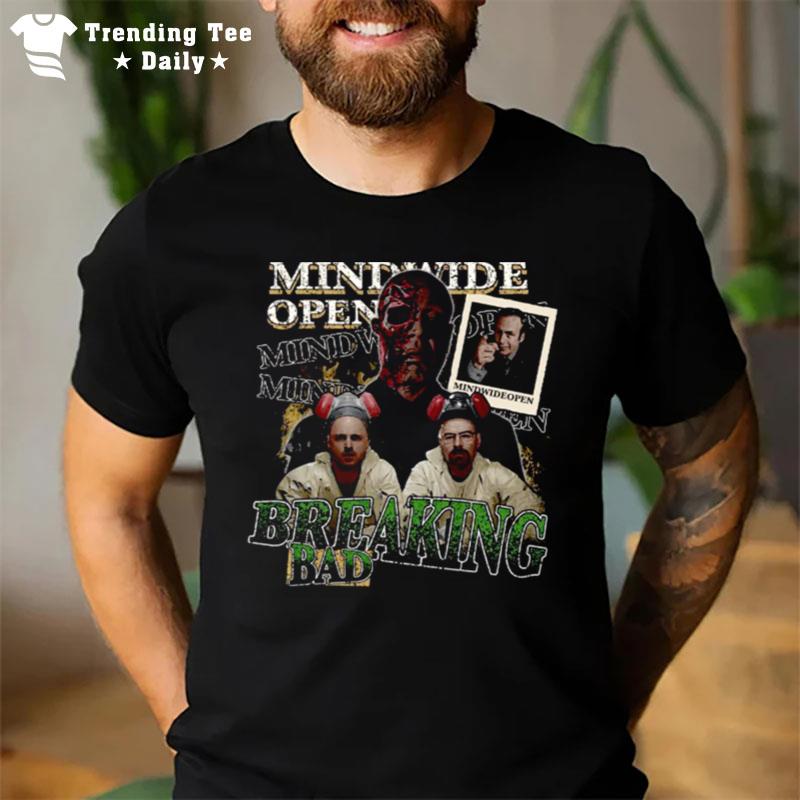 Mindwide Open Breaking Bad Vintage Walter White And Jesse Pinkman Walter White T-Shirt