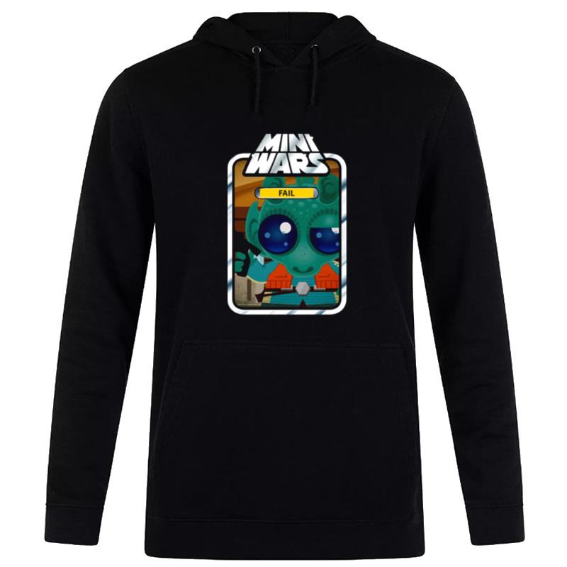 Mini Wars Fail Art Card Greedo Star Wars Hoodie