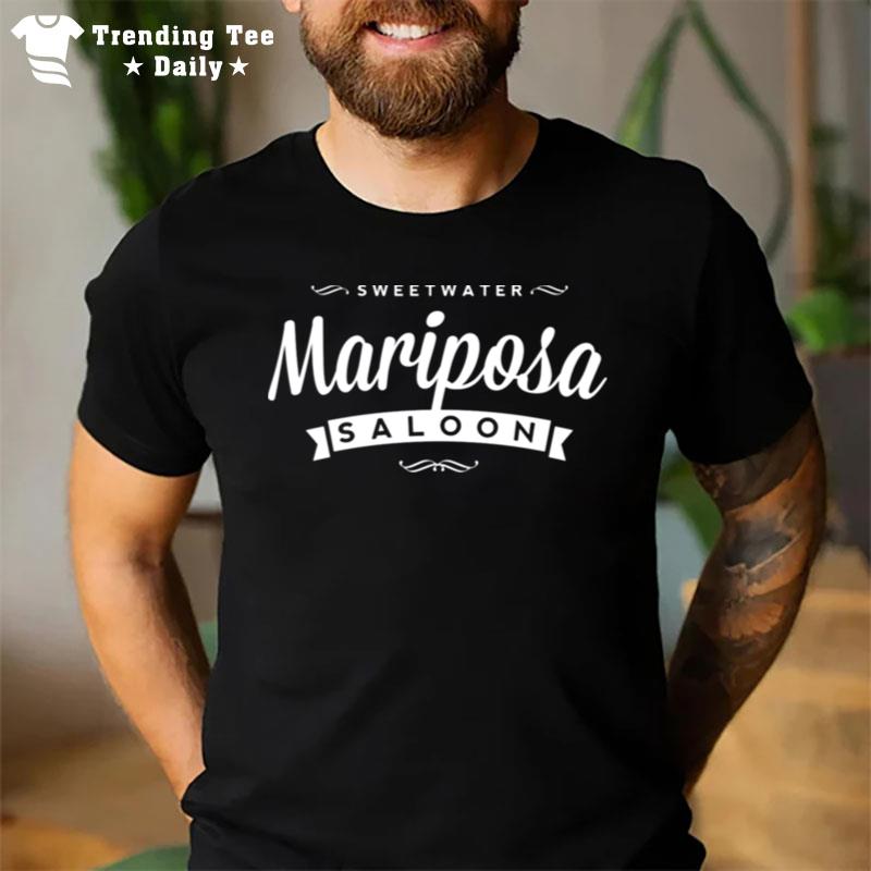 Minimal Westworld Mariposa Saloon Logo T-Shirt