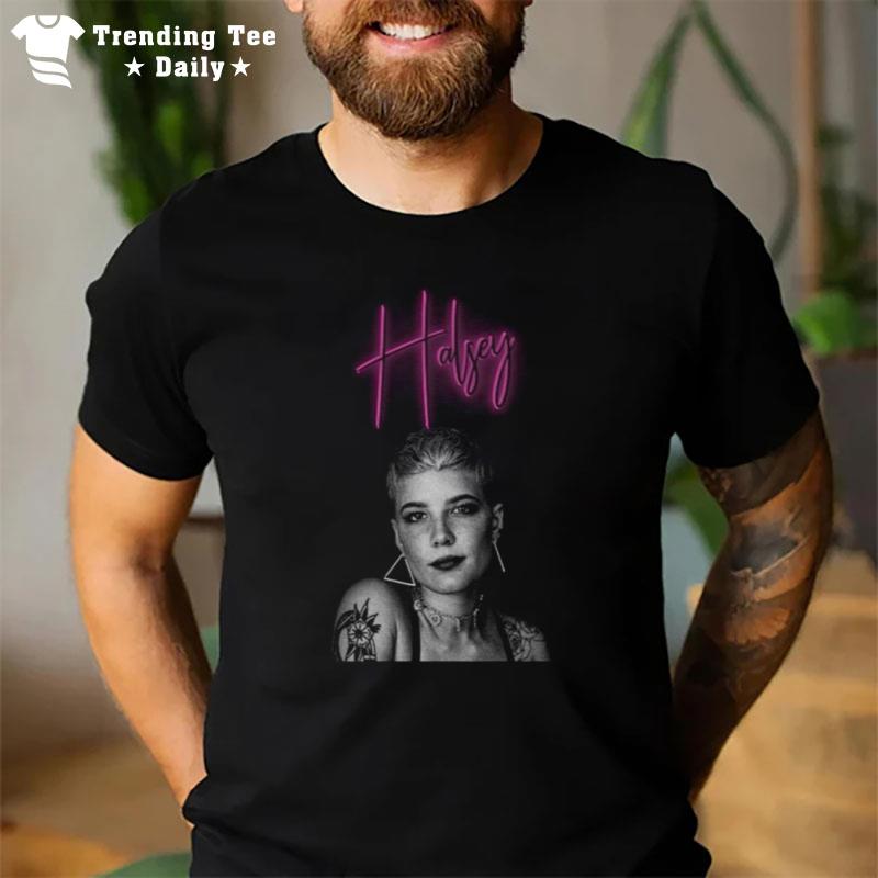 Minimalist Style Music Halsey Aesthetic T-Shirt