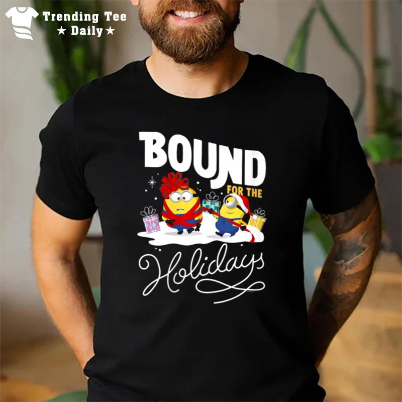 Minions Christmas Bob And Dave Bound For The Holidays T-Shirt