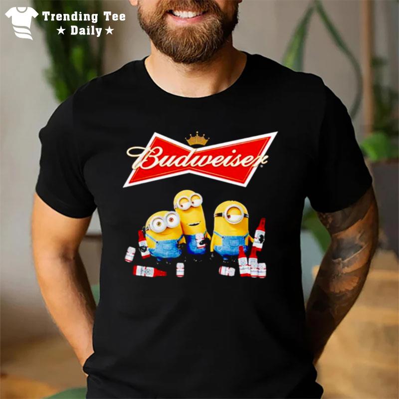 Minions Drink Beer Budweiser T-Shirt