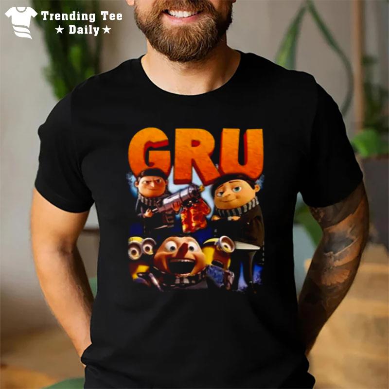 Minions The Rise Of Gru Despicable Me Design S T-Shirt