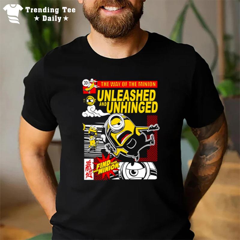 Minions The Rise Of Gru Unleashed And Unhinged Poster T-Shirt