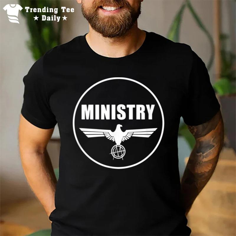 Ministry - Anarchy Eagle Patch T-Shirt