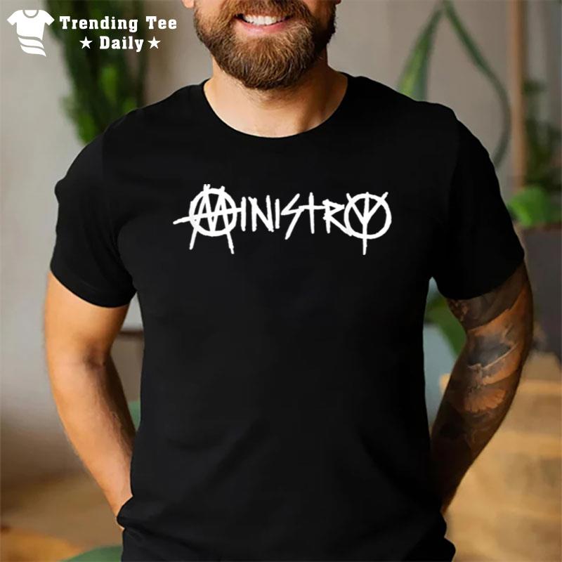 Ministry - Double Anarchy Logo T-Shirt