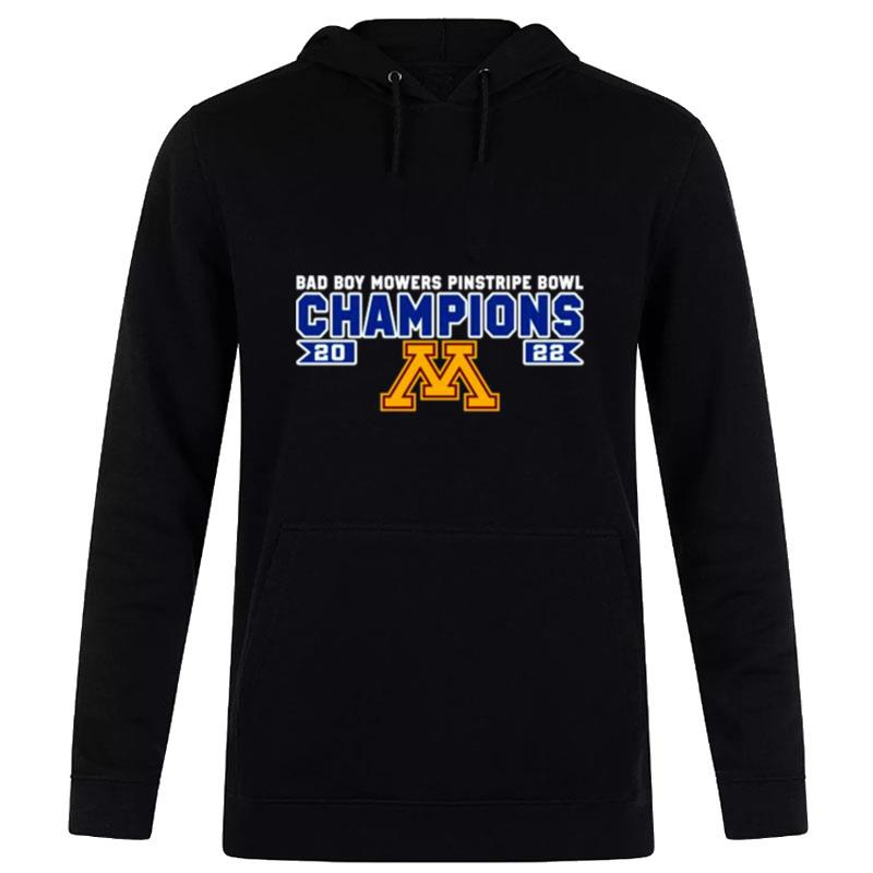 Minnesota Football 2022 Bad Boy Mowers Pin'tripe Bowl Hoodie