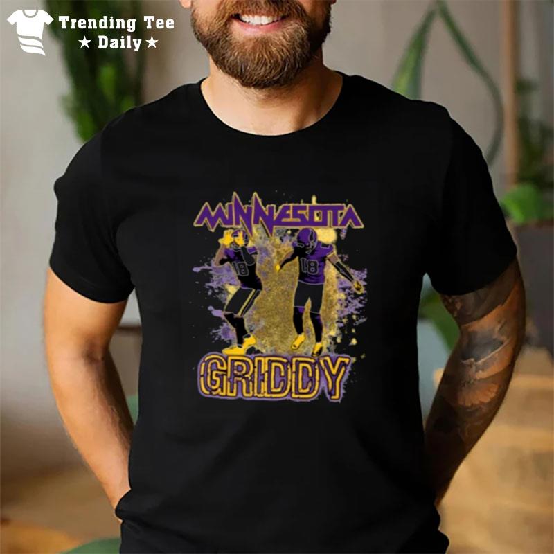 Minnesota Griddy Justin Jefferson Dance T-Shirt