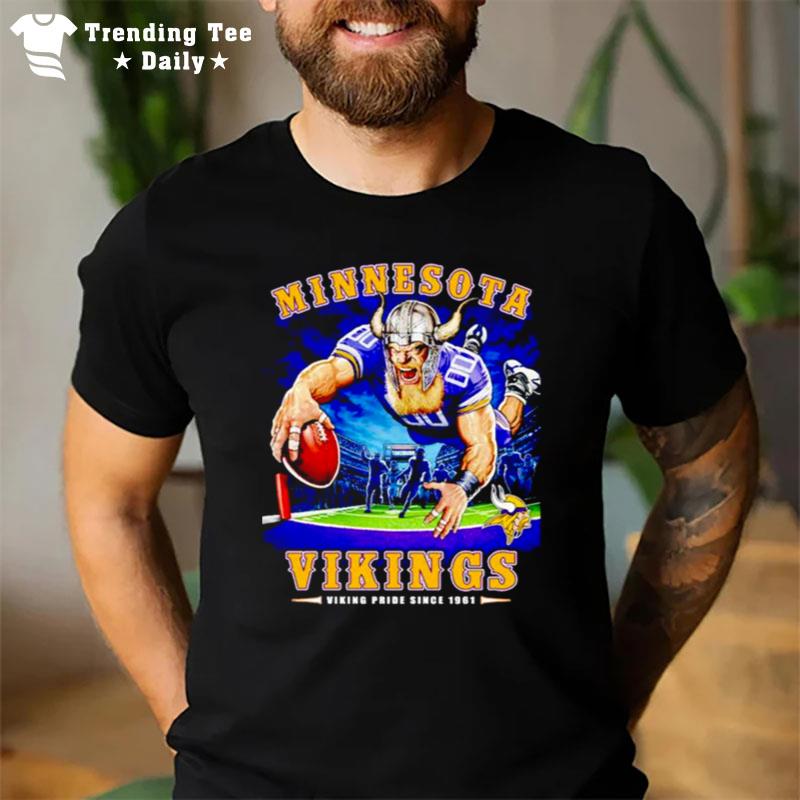 Minnesota Viking Nfl Viking Pride Since 1961 T-Shirt