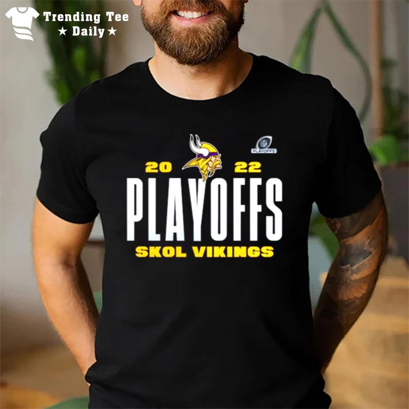 Minnesota Vikings 2022 Nfl Playoffs Our Time T-Shirt