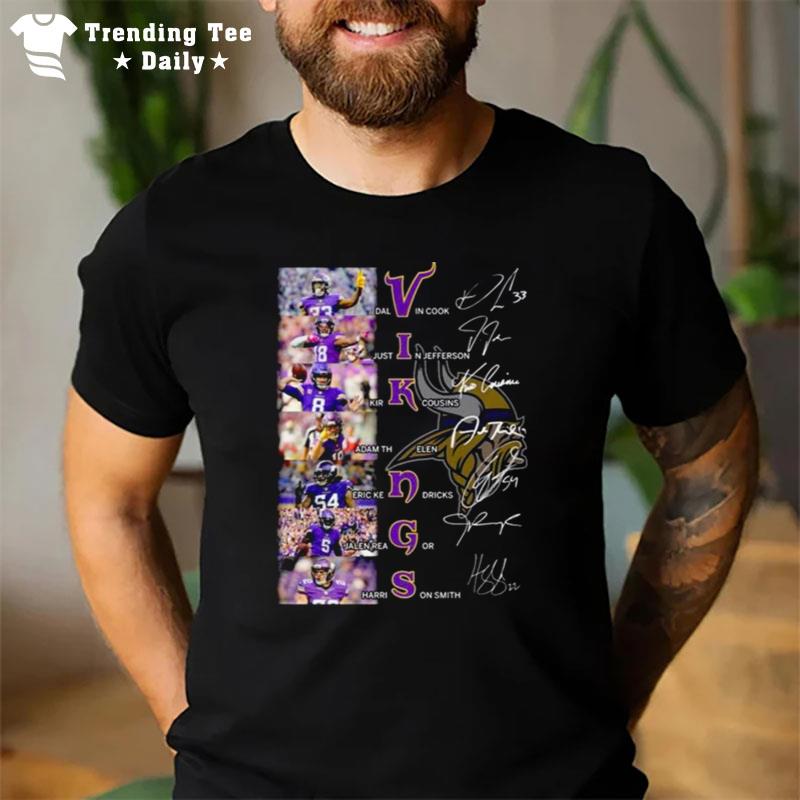 Minnesota Vikings All Team Nfc North Division Champions 2022 T-Shirt