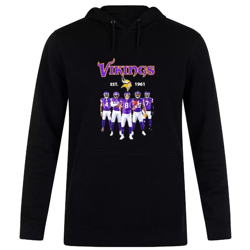 Minnesota Vikings Est 1961 Champions 2022 Hoodie