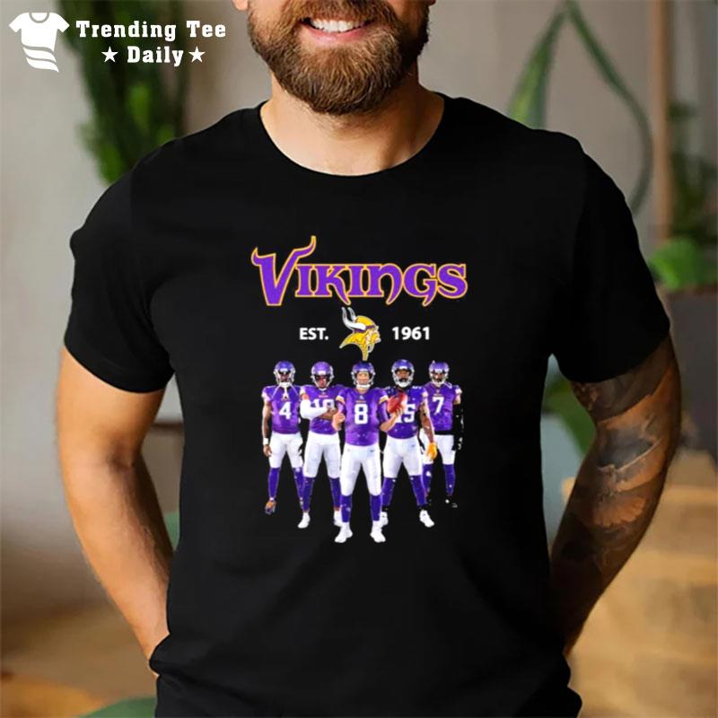 Minnesota Vikings Est 1961 Champions 2022 T-Shirt