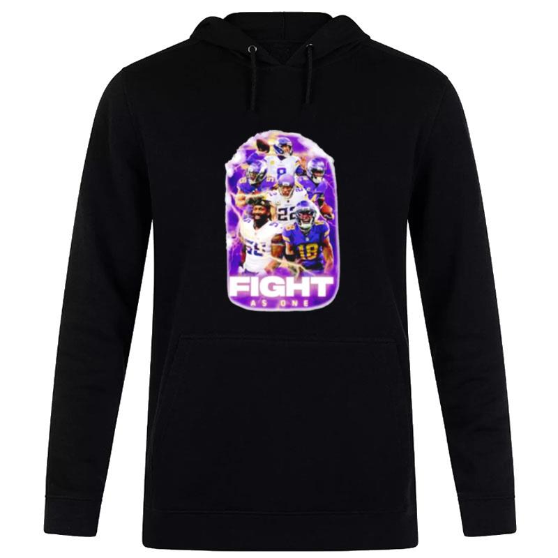 Minnesota Vikings Fight As One Hoodie