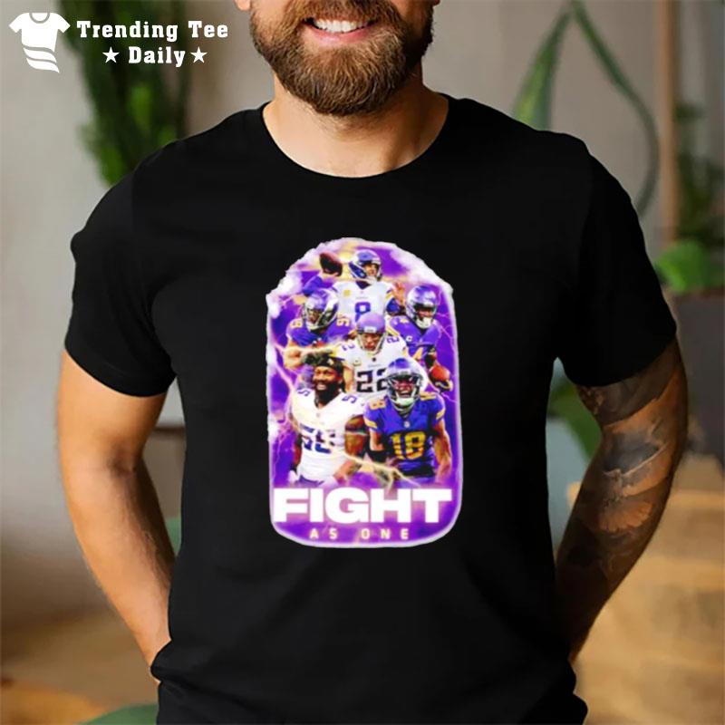 Minnesota Vikings Fight As One T-Shirt