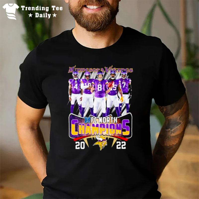 Minnesota Vikings Nfc North 2022 Skol Champions T-Shirt
