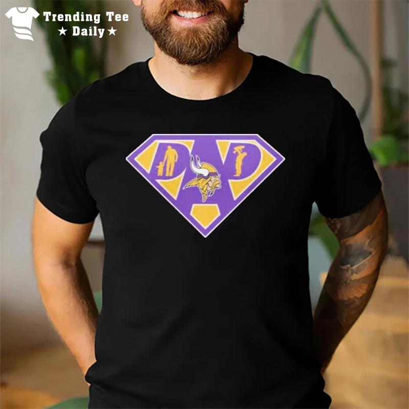 Minnesota Vikings Super Dad T-Shirt