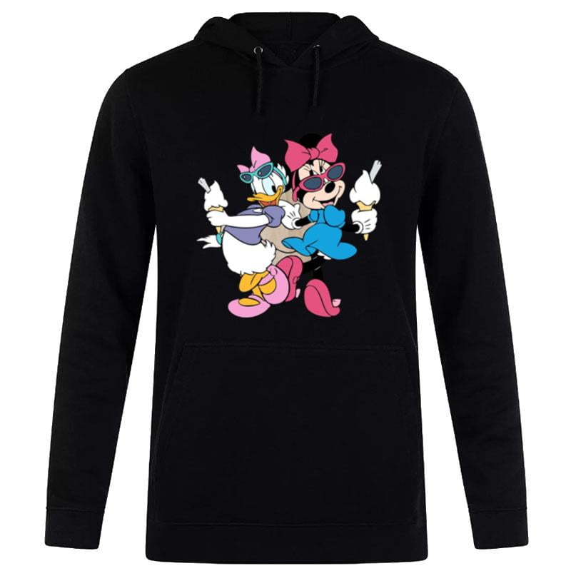 Minnie And Friends Daisy Minnie Friends Mickey Minnie Best Friends Disney Hoodie