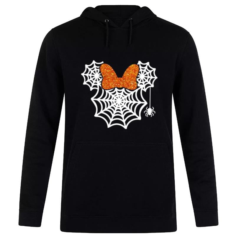 Minnie Mouse Spider Web Matching Minnie Mouse Trick Or Treat Disney Halloween Hoodie