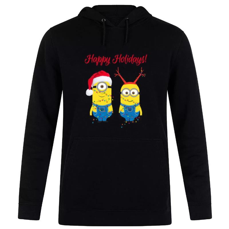 Minnions Happy Holidays Hoodie