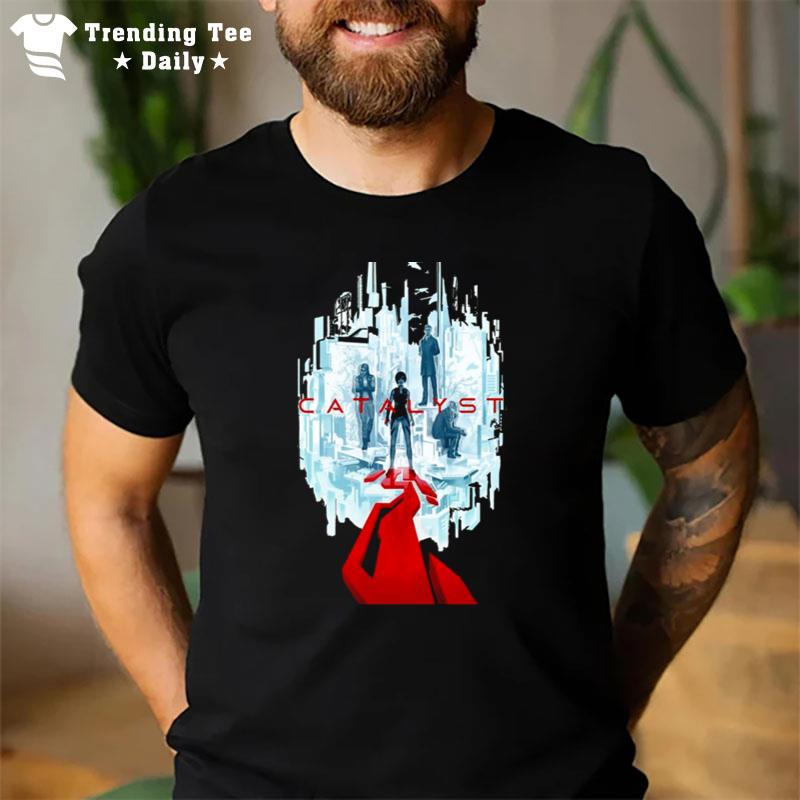 Mirror Edge Catalyst High Res Vector Version Decal T-Shirt