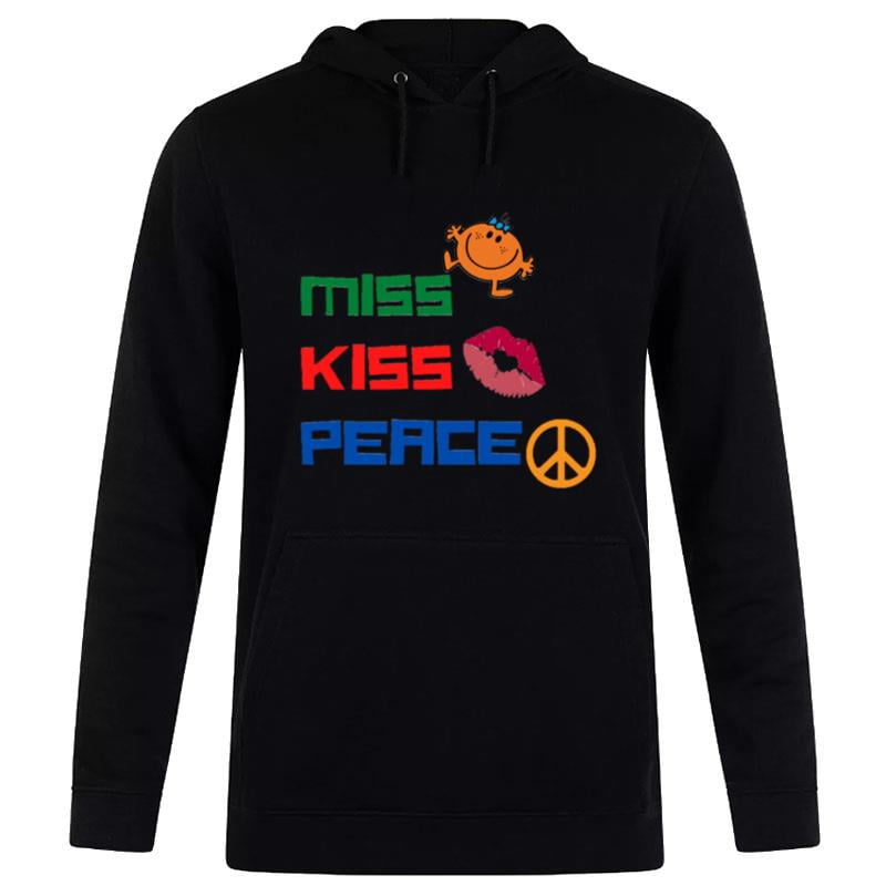 Miss Miss Peace Happy Intern'tional Kissing Day Classic Hoodie