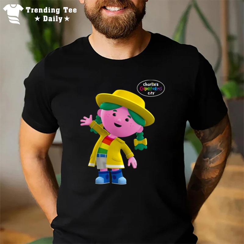 Miss Weather Charlie's Colorforms City T-Shirt