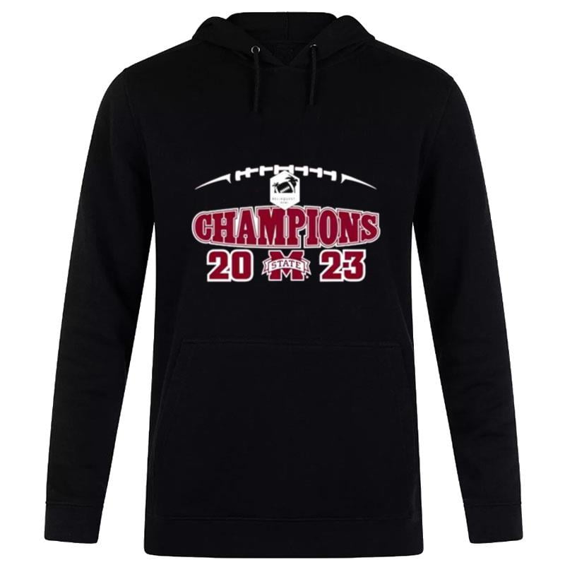 Mississippi State 2023 Reliaquest Bowl Champions Skyline Hoodie