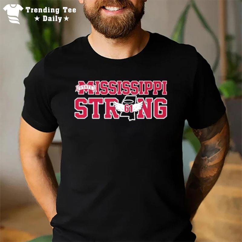 Mississippi State 61 Mike Leach Strong T-Shirt