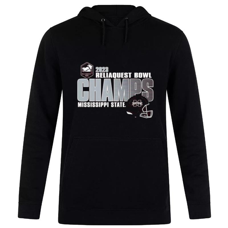 Mississippi State Bulldogs 2023 Reliaquest Bowl Champions Hoodie