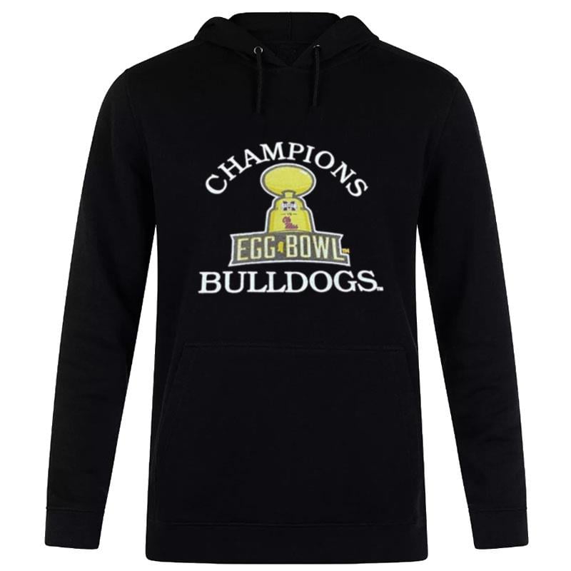 Mississippi State Bulldogs Champions Egg Bowl 2022 Hoodie