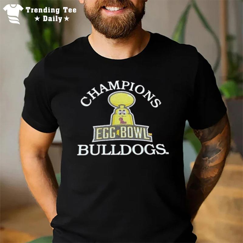 Mississippi State Bulldogs Champions Egg Bowl 2022 T-Shirt